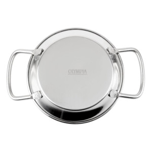 Mini Paella trauks no nerūsējošā tērauda 120mm - Gastronoble