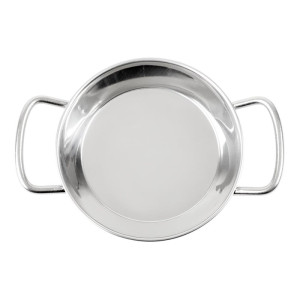 Mini Paella trauks no nerūsējošā tērauda 120mm - Gastronoble