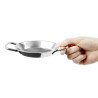 Mini Paella trauks no nerūsējošā tērauda 120mm - Gastronoble