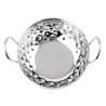 Plat Kadai Martelé en Inox Table Presentation 150 mm - Gastronoble