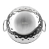 Plat Kadai Martelé en Inox Table Presentation 150 mm - Gastronoble