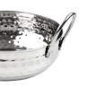 Plat Kadai Martelé en Inox Table Presentation 200 mm - Gastronoble