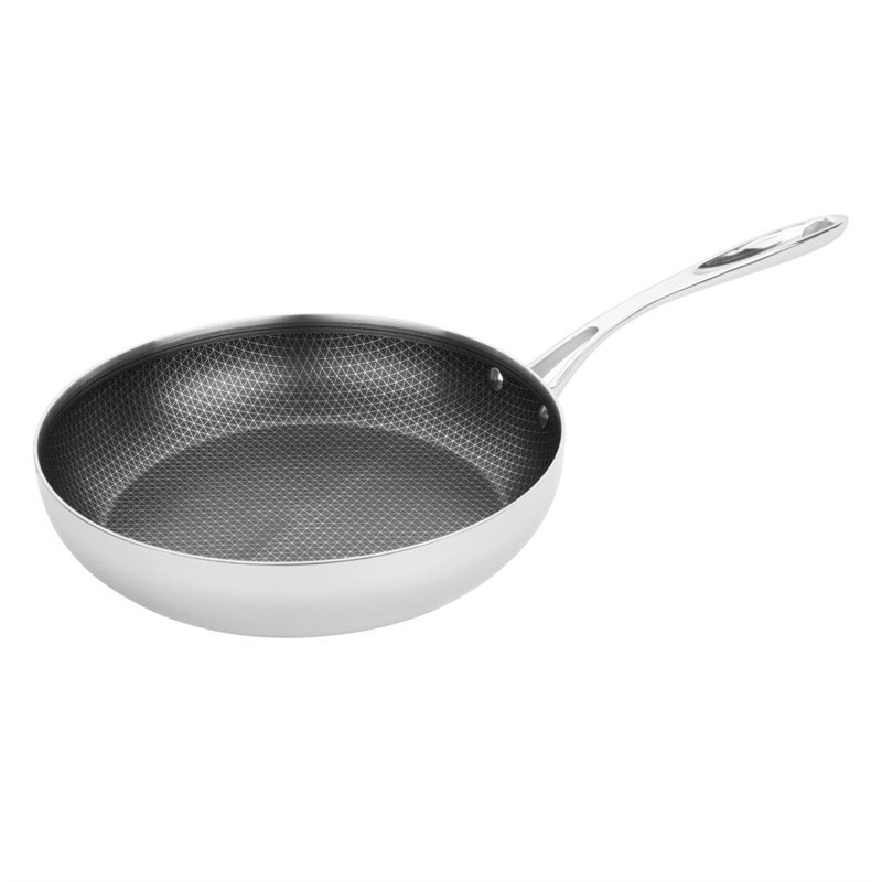 Sauteuse no nerūsējošā tērauda 24 cm - Gastronoble