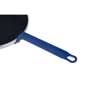 Neslīdoša alumīnija panna Teflon Plus ar zilu rokturi 28cm - Gastronoble