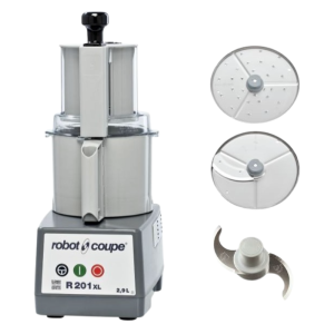Combiné Cutter et Coupe légumes robot coupe R 201 XL
