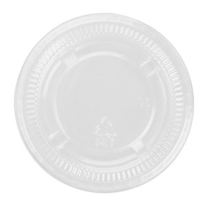 Recyclable PET Fiesta Lids For Sauce Pots - Pack of 1000