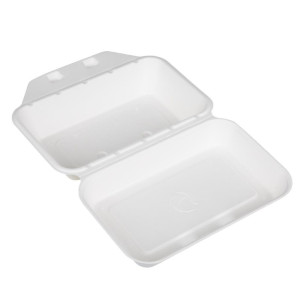 Barības paplātes no bagases Fiesta kompostējamas 400x335mm - komplekts 200 - Fiesta Green