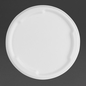 Kompostējami Bagasse Fiesta vāki 750/900 ml bļodām - 50 gab. komplekts - Gastronoble