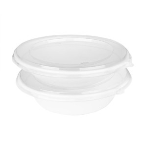 Compostable Bagasse Poke Bowls 682ml - Pack of 50 - Gastronoble