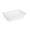 Kompostējamas bagases pārtikas paplātes 650ml - 100 gab. komplekts - Gastronoble