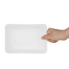 Kompostējamas bagases pārtikas paplātes 650ml - 100 gab. komplekts - Gastronoble