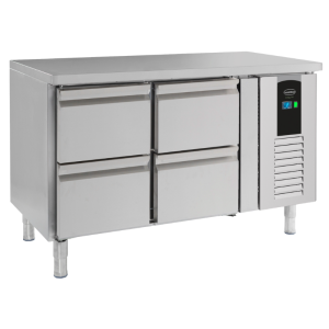 Pozitīva dzesēšanas galda ar 4 atvilktnēm Energy Line - 190 L