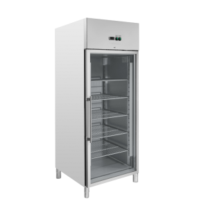 Ar stiklotais pozitīvais ledusskapis - 650 L - Dynasteel