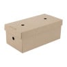 Rectangular Folding Burger Boxes - Pack of 100 - Fiesta Green