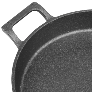 Apaļas čuguna ausu šķīvis - 200 mm