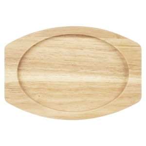 Dēlis ovālajam čuguna šķīvim - 260x165 mm