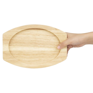 Dēlis ovālajam čuguna šķīvim - 260x165 mm