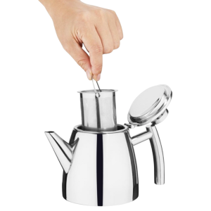 Koniska nerūsējošā tērauda izolēta tējkanna - 0,35 L