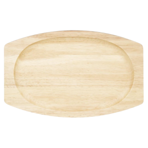 Dēlis ovālajai čuguna plāksnei - 335x205 mm