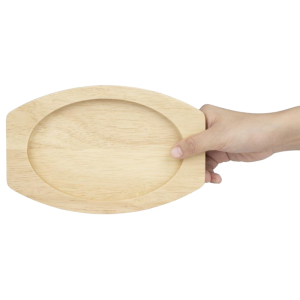 Dēlis ovālajam čuguna šķīvim - 230x135 mm