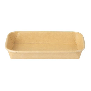 Pārstrādājamas suši paplātes 220 x 137 mm - komplekts 300 - Fiesta Green