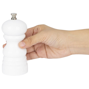 Baltā koka sāls vai piparu dzirnaviņas - 125 mm