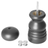 Pelēks koka sāls vai piparu dzirnaviņas - 125 mm