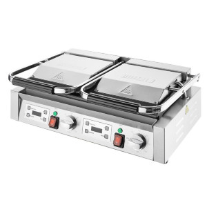 Grilēšanas Panini Dubultais - Gludas un Rievotas Plāksnes - Buffalo