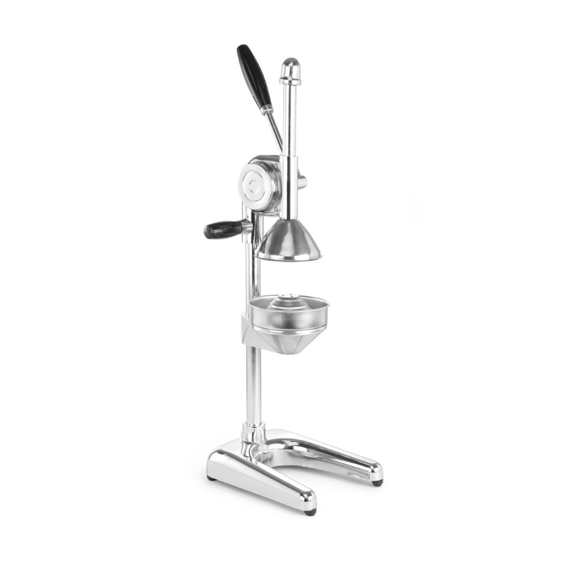 Chrome Lever Citrus Juicer - Stainless Steel Cone - HENDI
