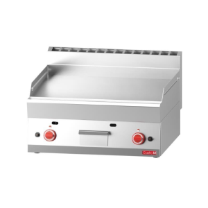 Plancha gāze 650 ar gludu hromētu plāksni - Gastro M - Fourniresto