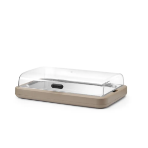 Vitrīna ar dzesēšanu UNIQ - Bēša - HENDI