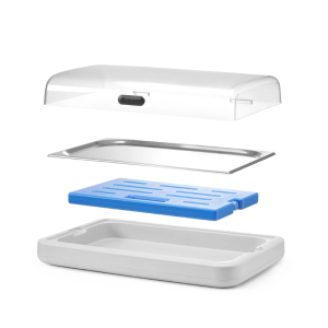 Vitrine Réfrigérante UNIQ - Melns - HENDI