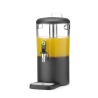 UNIQ 4 L Fruit Juice Fountain - Black - HENDI
