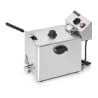 Professional Deep Fryer 8 L with Drain - Dynasteel