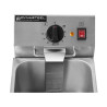 Friteuse Professionnelle 8 L avec Vidange - Dynasteel