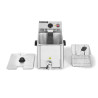 Professional Deep Fryer 8 L with Drain - Dynasteel