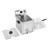 Professional Deep Fryer 8 L with Drain - Dynasteel
