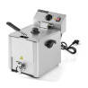 Professional Deep Fryer 8 L with Drain - Dynasteel