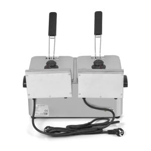 Friteuze Profesionāla 2 x 4 L - Dynasteel