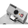Professional Deep Fryer 2 x 8 L with Drain - Dynasteel