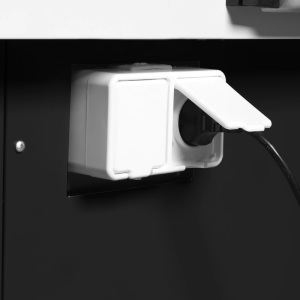 Vitrīna Premium klases svaigām zivīm - 480 W