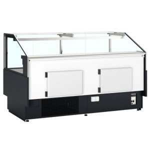 Black Supermarket Refrigerated Display Case - 469 L - TEFCOLD