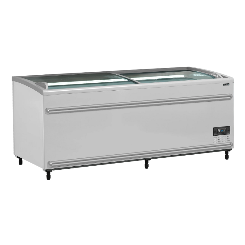 Réfrigérateur Congélateur Couvercle Vitré Incurvé - Balts - 500 L - TEFCOLD