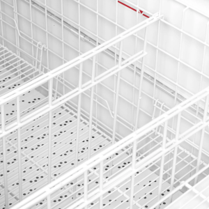 Réfrigerators Saldētava Vāks Stiklots Izliekts - Melns - 500 L - TEFCOLD