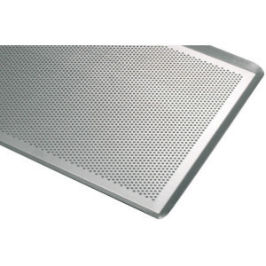Perforated Aluminum Pastry Plate - 600 x 400 mm - Matfer