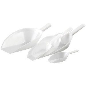 Polyethylene Flour Scoop - 187 mm - 0.125 L - Matfer