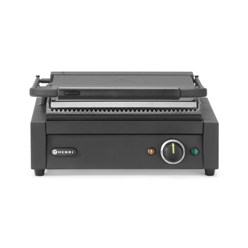 Grill de Contact - Plaques Rainurées - 340 x 235 mm - HENDI