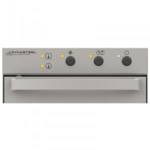 Profesionālā trauku mazgājamā mašīna ar skalošanas šķidruma un mazgāšanas līdzekļa dozatoru - 50 x 50 cm