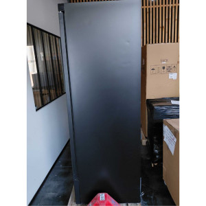 Vitrīna ar pozitīvu dzesēšanu, 2 durvis, melna - 1000L | CombiSteel