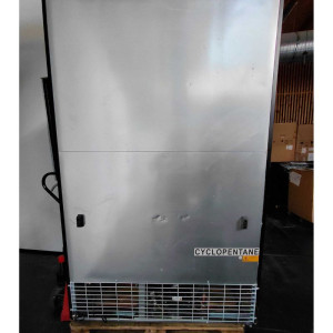 Vitrīna ar pozitīvu dzesēšanu, 2 durvis, melna - 1000L | CombiSteel